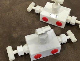 TEFLON MANIFOLD VALVE
